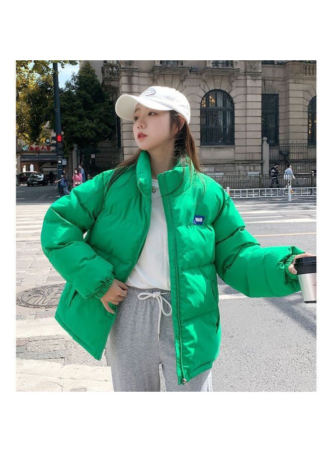 Small Short Student Down Jacket Women's Thickened Warm Loose College Style Niche Bread Jacket