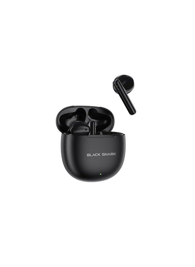 BLACK SHARK - T9 Bluetooth Earphones Dual Microphones With Environmental Noise Cancellation 13Mm Dynamic Driver Bluetooth 5.3 Ipx4 Waterproof Up To 40Hrs Gaming Earbuds Black - Image 1