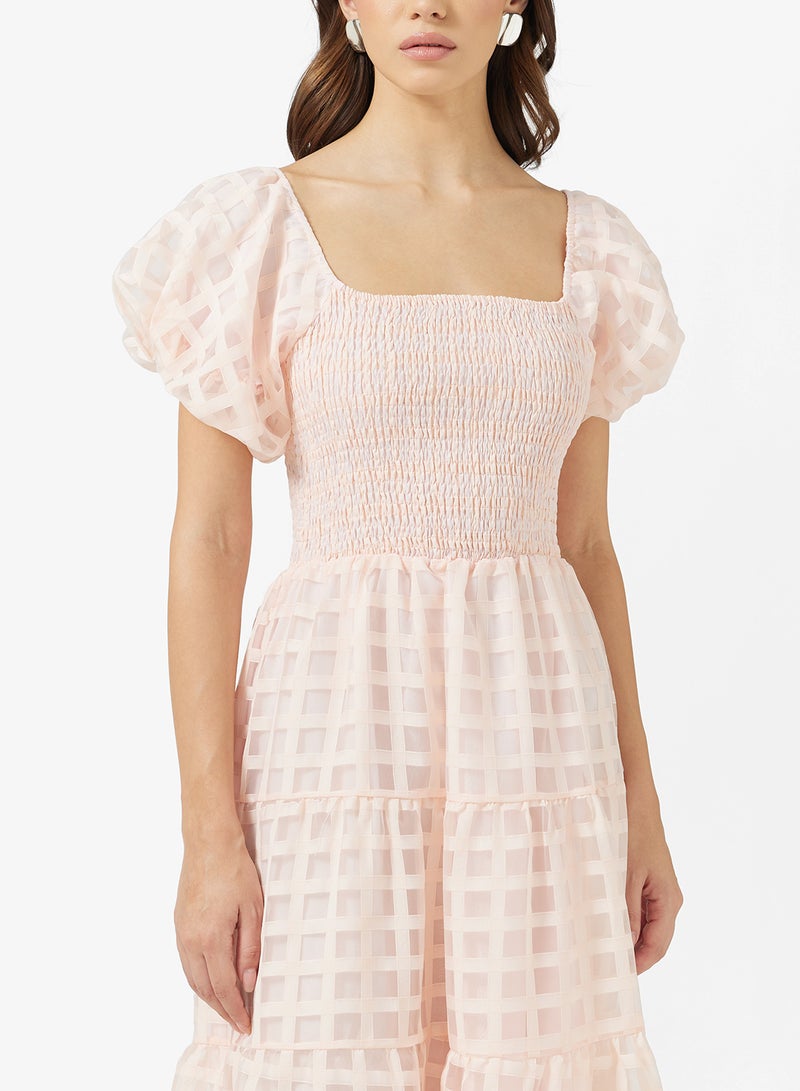 ايلا فستان بأكمام منفوشة مكشوف الكتفين - Image 3