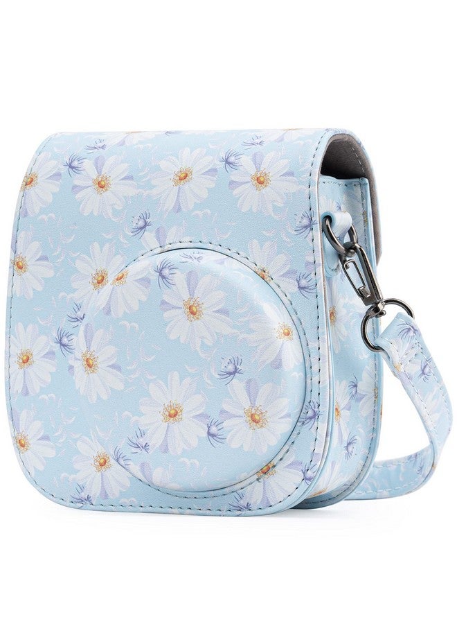 Frankmate Protective Case Compatible With Fujifilm Instax Mini 12 11 9 8 Instant Film Camera With Accessory Pocket And Adjustable Strap - Image 1