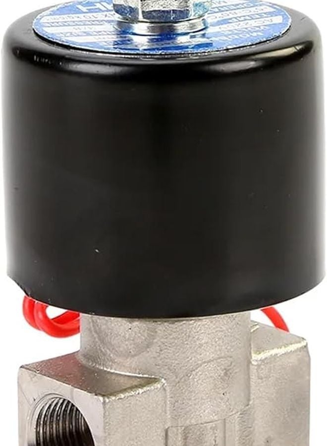 Viton Seal Solenoid Valve 3 8 Inch Stainless Steel Normally Closed 24V AC - Image 2