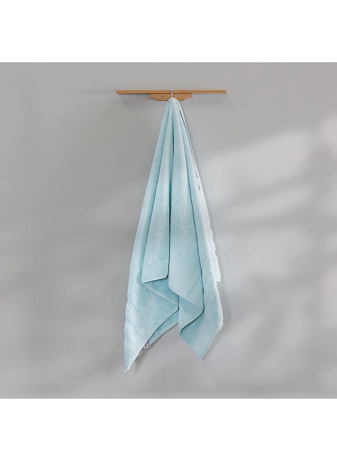DANUBE HOME Danube Home Flossy Advance Bath Sheet 100% Cotton 650 gsm Quick Dry Plush Bathsheet Ultra Soft Highly Absorbent Daily Usage Towels For Bathroom L 84 x W 165 Cm-Light Green  - Image 3