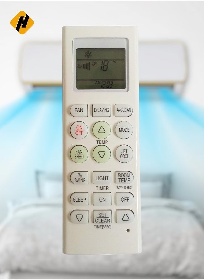 HuHa Replacement Air Conditioner Remote Control AKB73315611, AKB73756207, AKB35149807, AKB73635606, AKB73795706, AKB35149813 A/C 