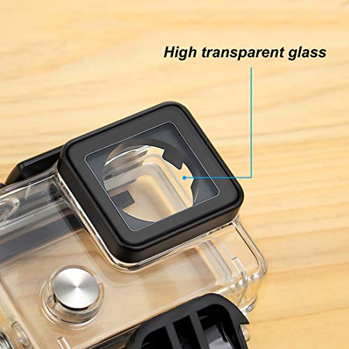 GEPULY Skeleton Housing Case for GoPro Hero 4, Hero 3+, Hero 3 Action Camera Side Open Protective Housing Case with Skeleton Backdoor for Hero4 Black / Hero4 Silver / Hero3+ / Hero3 - Image 5