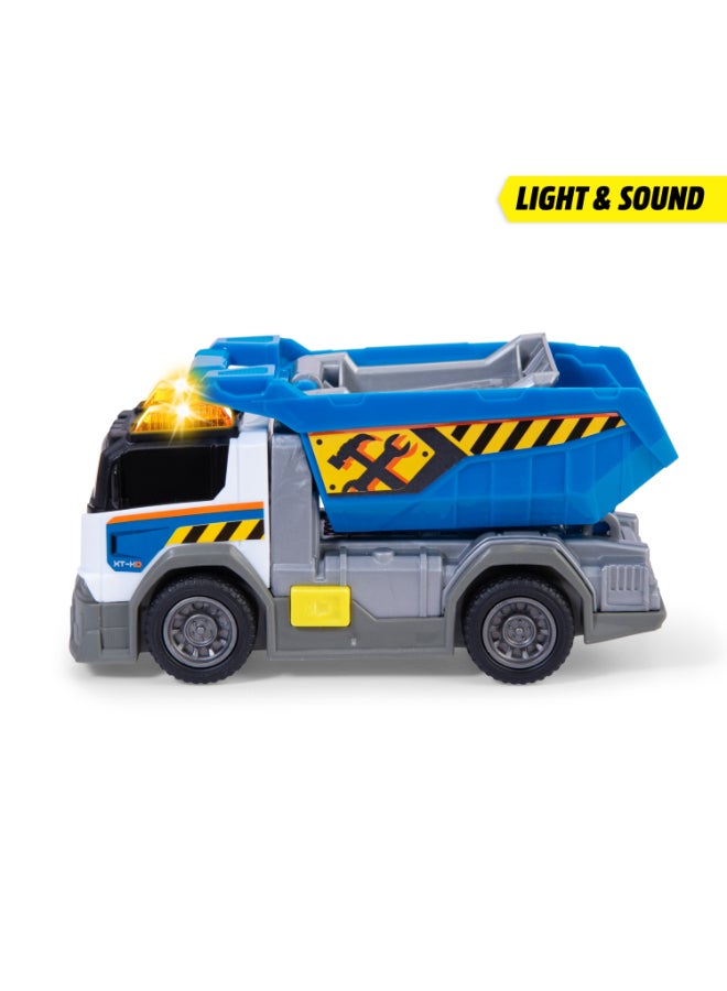 Dickie - Dump Truck Light & Sound, 15cm, Freel wheel - Image 5