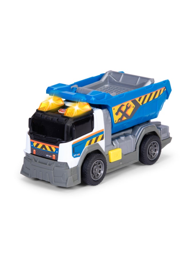 Dickie - Dump Truck Light & Sound, 15cm, Freel wheel - Image 3