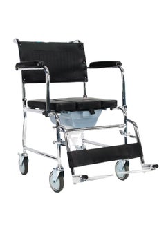 Generic Toilet Wheelchair Foldable  - Image 2
