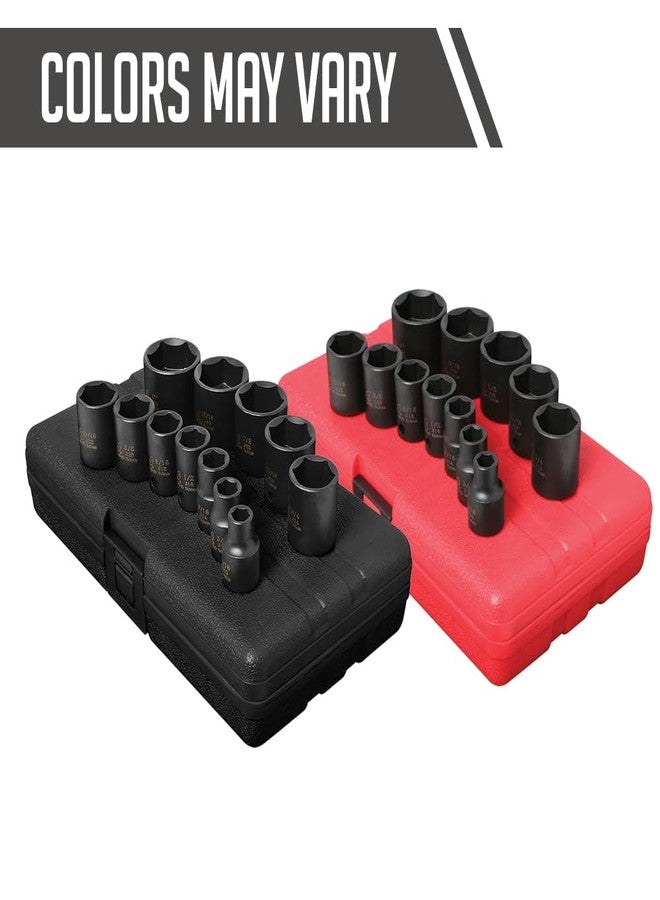 Sunex Tools Sunex 3360 3/8-Inch Drive Standard Fractional Socket Impact Set, 12-Piece - Image 2