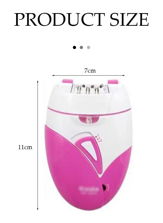 DUNISO جهاز إزالة الشعر القابل لإعادة الشحن للنساء - أداة إزالة الشعر بدون ألم - لمسة ناعمة لإزالة الشعر - تركز على بشرة ناعمة كالحرير - قابلة للاستخدام في أي جزء من الجسم - هدية مثالية ليوم المرأة أو عيد الأم - Image 2