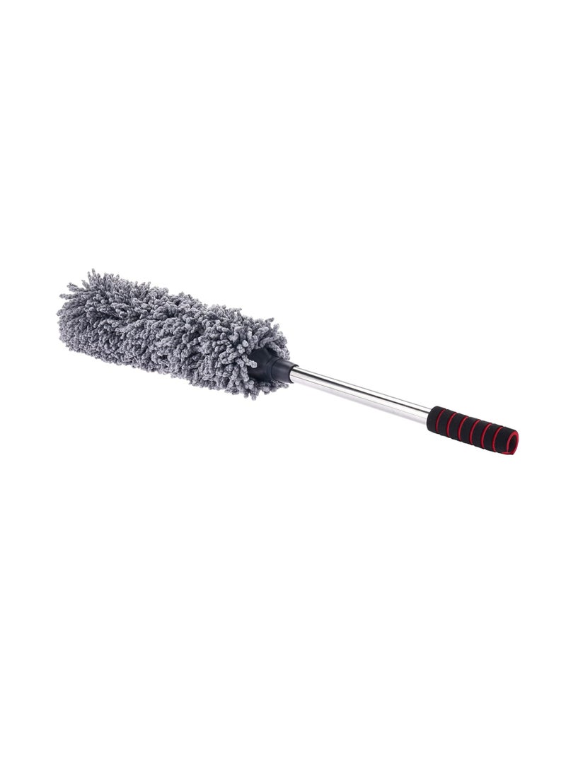 Generic Car Duster, Dust Cleaning Brush, Universal Extendable Duster, Washable Microfiber Duster, by Showway, Grey, Microfiber  - Image 2