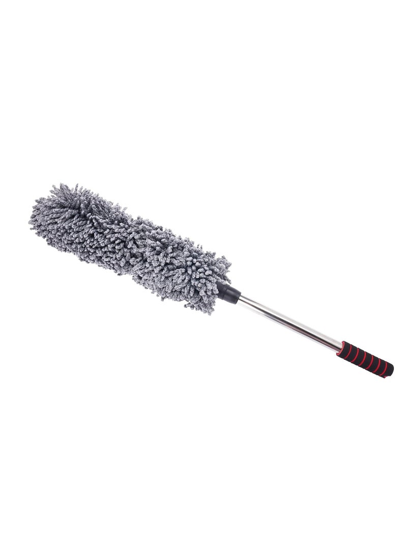 Generic Car Duster, Dust Cleaning Brush, Universal Extendable Duster, Washable Microfiber Duster, by Showway, Grey, Microfiber  - Image 3