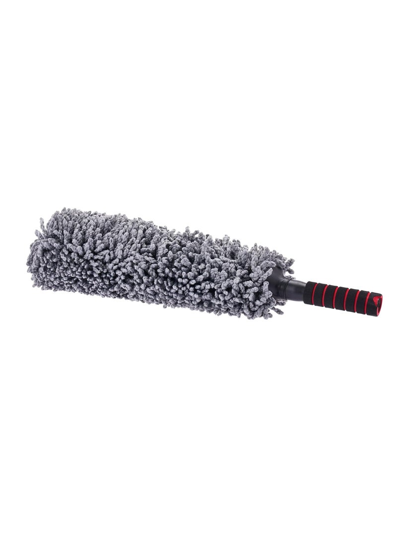 Generic Car Duster, Dust Cleaning Brush, Universal Extendable Duster, Washable Microfiber Duster, by Showway, Grey, Microfiber  - Image 1