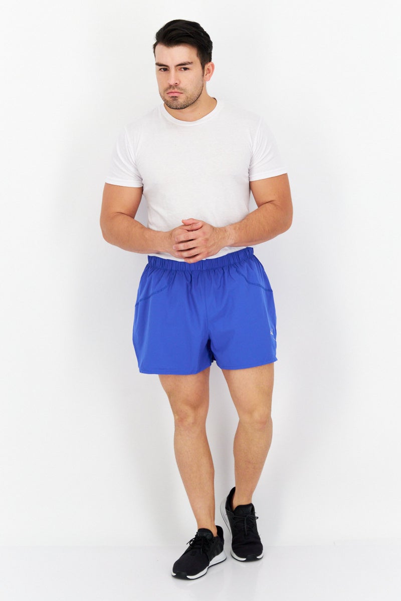 PUMA شورتات جري رياضية للرجال، زرقاء - Image 3