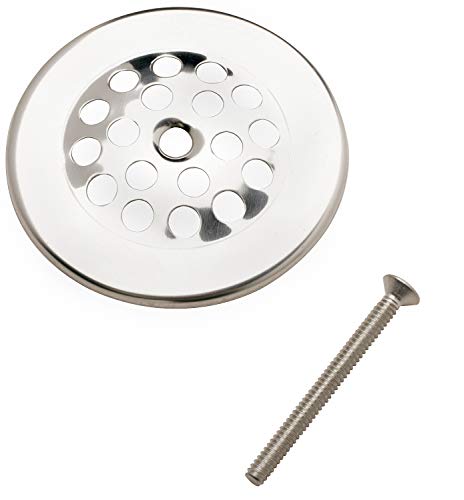 Keeney Plumb Pak PP826-64 Bathtub Dome Grid Strainer with Screw, 3", Polished Chrome - Image 2