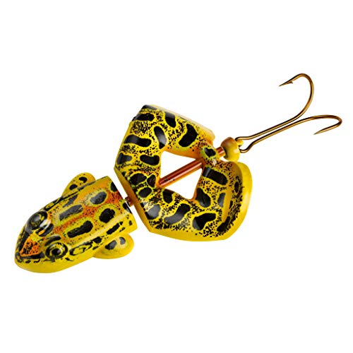 Rebel Lures Buzz'N Frog Topwater Buzzbait Fishing Lure, 2 1/2 Inch, 1/2 Ounce, Swamp Frog - Image 3