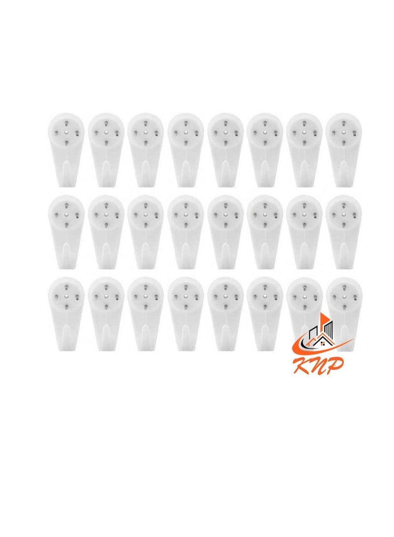 KNP KNP Non-Trace Wall Hooks (30x15mm) 50 pack  - Image 1