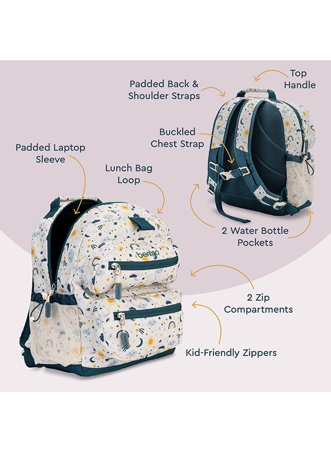 Bentgo حقيبة ظهر مدرسية للأطفال - سماء صديقة - Image 2