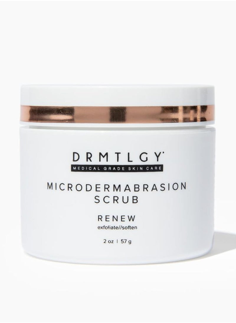 DRMTLGY DRMTLGY Microdermabrasion Facial Scrub and Face Mask. Non-Abrasive Face Exfoliator Improves Acne Scars, Blackheads, Pore Size, and Skin Texture. 2 oz  - Image 1