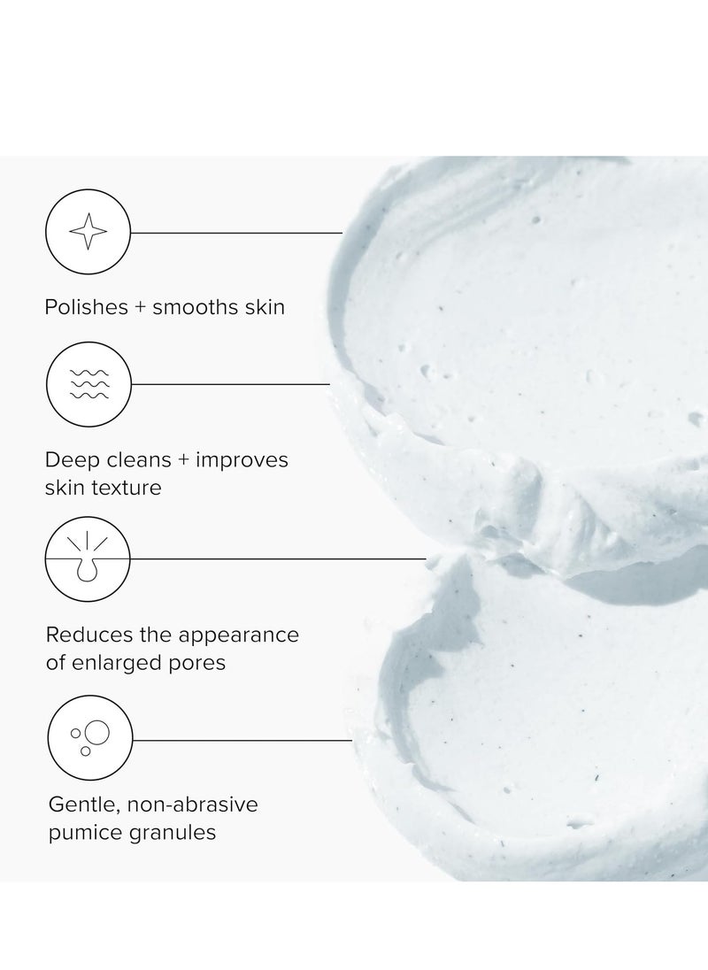 DRMTLGY DRMTLGY Microdermabrasion Facial Scrub and Face Mask. Non-Abrasive Face Exfoliator Improves Acne Scars, Blackheads, Pore Size, and Skin Texture. 2 oz  - Image 3