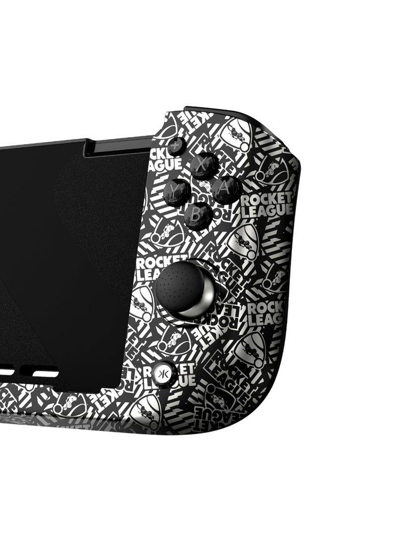CRKD Nitro Deck - Professional Handheld Deck with Zero Stick Drift for Nintendo Switch and Switch OLED (Rocket League Silver Edition) - Image 5