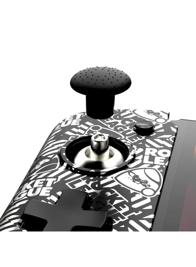 CRKD Nitro Deck - Professional Handheld Deck with Zero Stick Drift for Nintendo Switch and Switch OLED (Rocket League Silver Edition) - Image 3