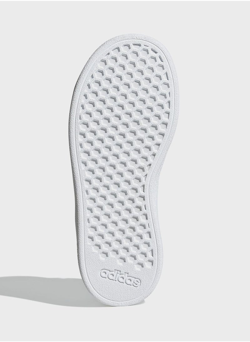 Adidas - Grand Court Elastic Lace And Top Strap Shoes - Image 1