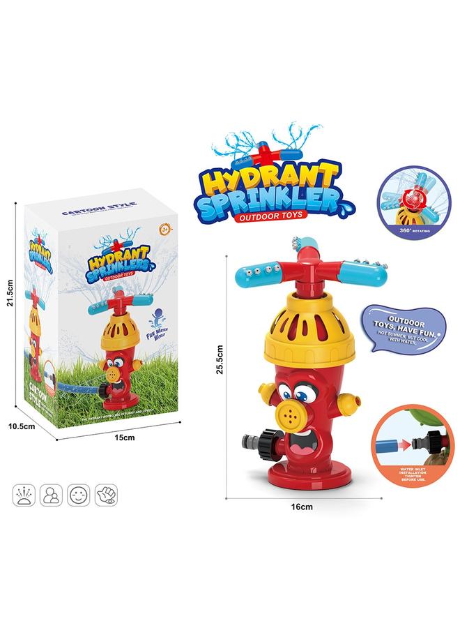 الأزرق جي دبليو <تحظى بشعبية في أوروبا والولايات المتحدة> رشاشات صنبور النار في الحديقة ، ألعاب رذاذ الماء التفاعلية للأطفال في الصيف - Image 3
