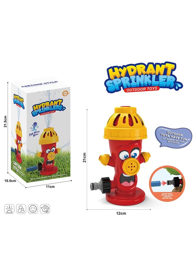 الأزرق جي دبليو <تحظى بشعبية في أوروبا والولايات المتحدة> رشاشات صنبور النار في الحديقة ، ألعاب رذاذ الماء التفاعلية للأطفال في الصيف - Image 5