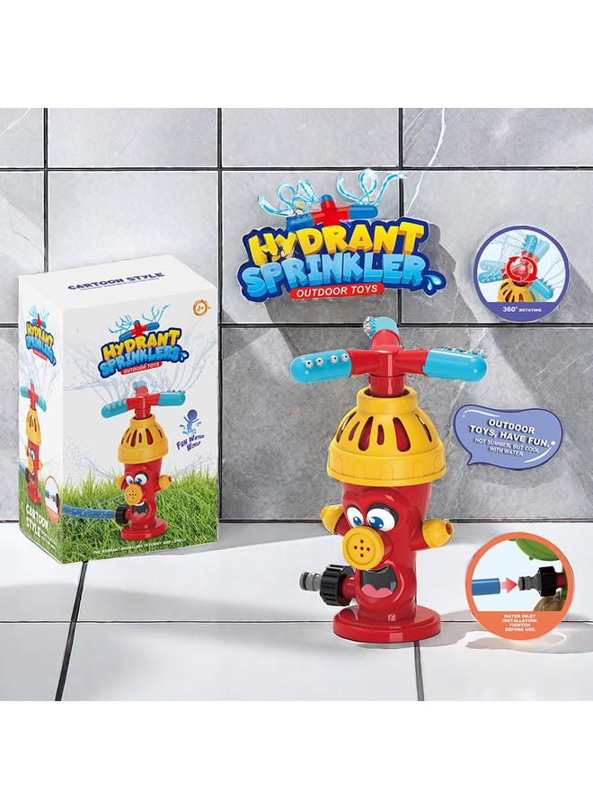 الأزرق جي دبليو <تحظى بشعبية في أوروبا والولايات المتحدة> رشاشات صنبور النار في الحديقة ، ألعاب رذاذ الماء التفاعلية للأطفال في الصيف - Image 2