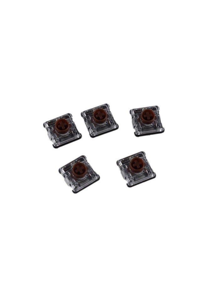 Kailh Kaihua 1353 Chocolate Short Shaft Game Mechanical Keyboard Short Shaft V2 Shaft Body Self-changing Switch Accessories-Color:Kaihua 1353 Short Tea Shaft  - Image 3