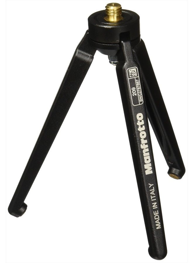 Manfrotto 209 Table Top Tripod without Head - Replaces 3007 , Black - Image 2