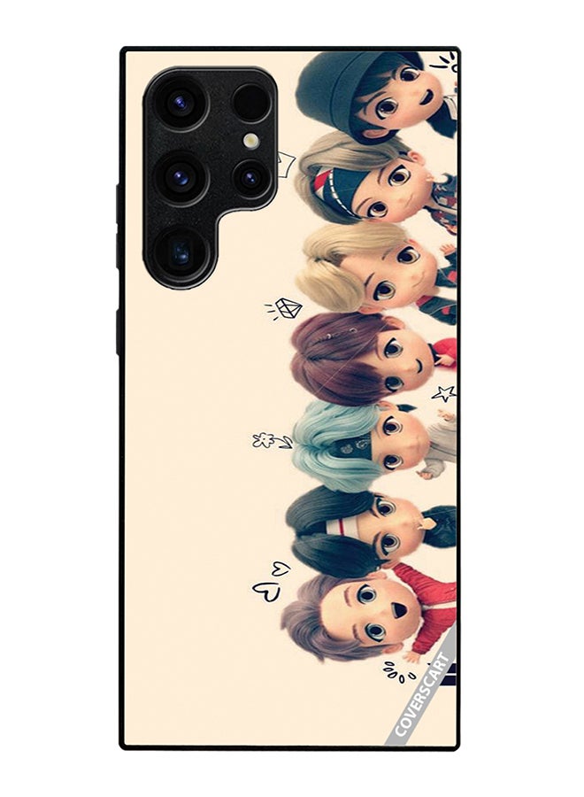 COVERSCART Protective Case Cover For Samsung Galaxy S24 Ultra Bts Design Multicolour