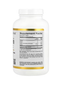 California Gold Nutrition California Gold Nutrition Hydrolyzed Collagen Peptides & Vitamin C 250 Tablets  - Image 2