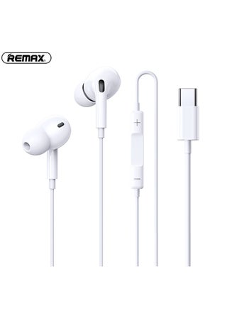 RM575a Wired Earphones with Type C Connector, In-ear, Built-in Microphone & Volume Control for Music and Call, White, USB C - pzsku/ZB373863F0A8452154C91Z/45/_/1714090316/f6b15d54-9c80-4293-9d70-8fb11e0b8e79