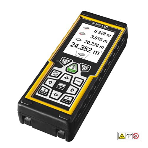 Stabila 6520 Laser Distance Measure with iPad iPhone App Cat Number 06520 Safety Class ll 1mW Power Output - Image 3
