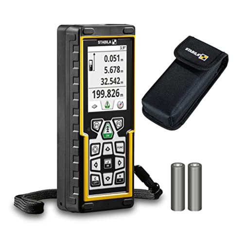 Stabila 6520 Laser Distance Measure with iPad iPhone App Cat Number 06520 Safety Class ll 1mW Power Output - Image 1