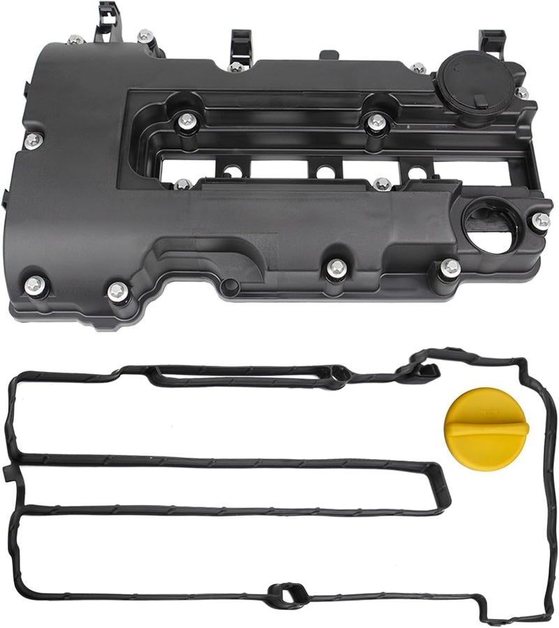 MITZONE Engine Valve Cover kit w/Gaskets & Bolts Compatible with 2011-2020 Chevrolet Chevy Cruze Sonic Volt Trax Buick Encore Cadillac ELR L4 Replaces # 25198874 55573746 264-968 - Image 1
