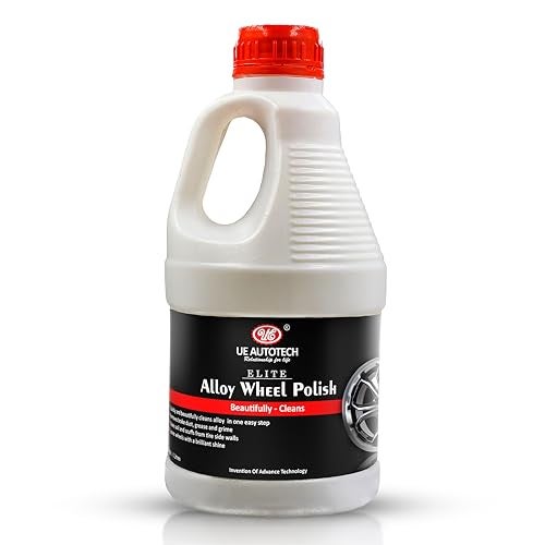UE Elite Alloy Wheel Cleaner Renews Shine Sparkle Metals Removing Surface Rust Stains Oxidation Water Spots Corrosion Tarnish 1 Liter - Image 1