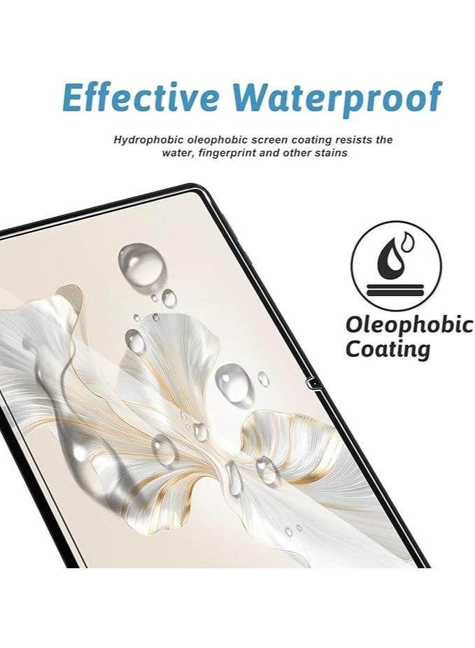 Muzz فيلم زجاجي مقسى لجهاز Honor Pad 9 Pro (12.1 بوصة) 2023 لوحي 9H صلابة HD واقي شاشة مضاد للخدش لجهاز Honor Pad 9 Pro 12.1" - Image 4