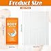 Treela 300 Pcs Large Body Wipes Bulk Deodorant Travel Size for Homeless Care Package Supplies Individually Wrapped Adults Bathing No Rinse Wet Wipes Men Women Hygiene Items709 X 984Orange - Image 4