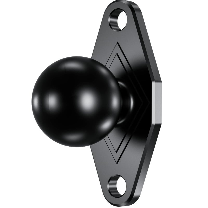 BRCOVAN 1'' Ball Mount with Aluminum Alloy Diamond Base, Features Industry-Standard AMPS Hole Pattern, Compatible with RAM Mounts B Size 1 inch Ball Double Socket Arm - Image 5