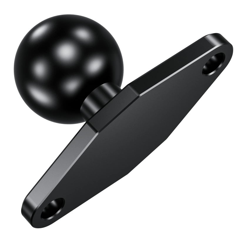 BRCOVAN 1'' Ball Mount with Aluminum Alloy Diamond Base, Features Industry-Standard AMPS Hole Pattern, Compatible with RAM Mounts B Size 1 inch Ball Double Socket Arm - Image 4