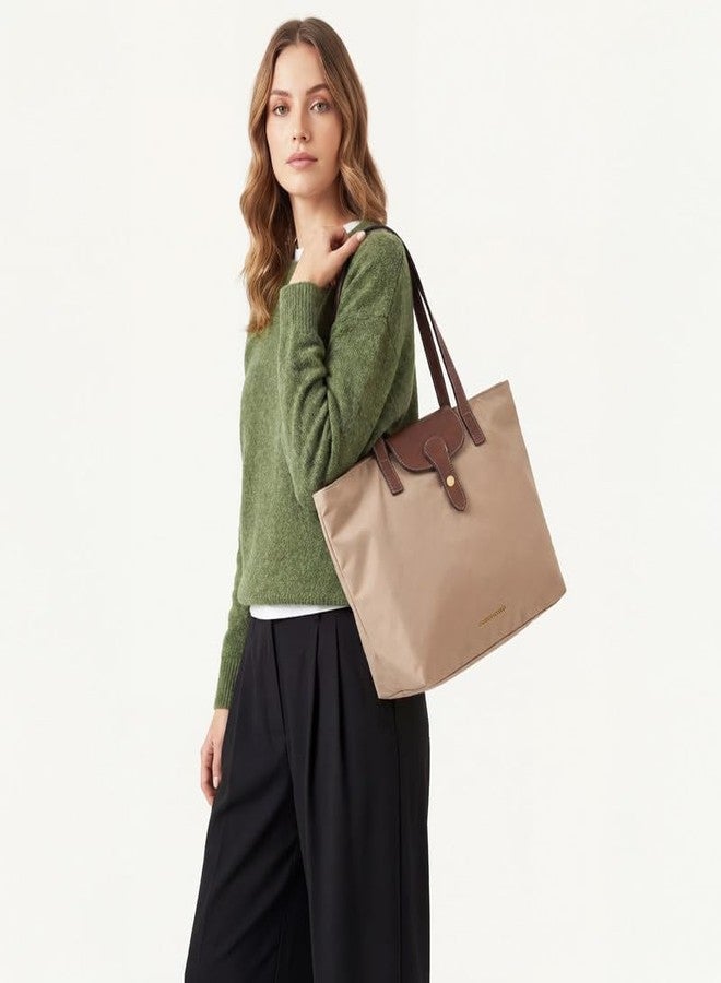 أكسيسورايز حقيبة تويلا النسائية من أكسسورايز لندن، لون كريمي - Image 3