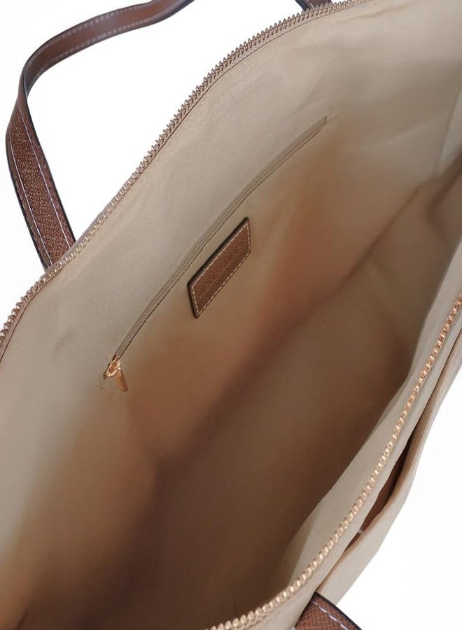 أكسيسورايز حقيبة تويلا النسائية من أكسسورايز لندن، لون كريمي - Image 5