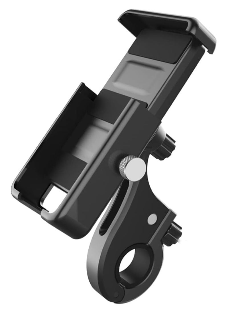 Folanry Bike Phone Holder, Motorcycle Phone Holder, Adjustable Mount with 360° Rotation for Motorcycle/Bicycle Handlebar Clamp and Rearview Mirror Bracket Fits 4.5-6.8 Inches Smartphones  - Image 1