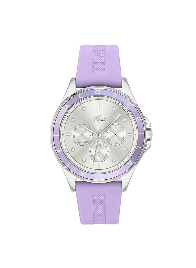 LACOSTE - Women's Analog Round Shape Silicone Wrist Watch 2001300 - 40 Mm - Image 1