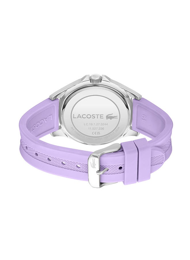 LACOSTE - Women's Analog Round Shape Silicone Wrist Watch 2001300 - 40 Mm - Image 1