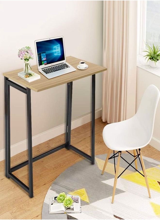 Foldable computer desk and chair online set