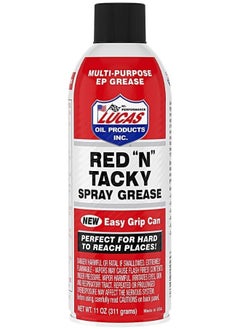 LUCAS OIL Lucasoil Red n Take Grease Spray LUC11025, 11 Ounce, One Size  - Image 2