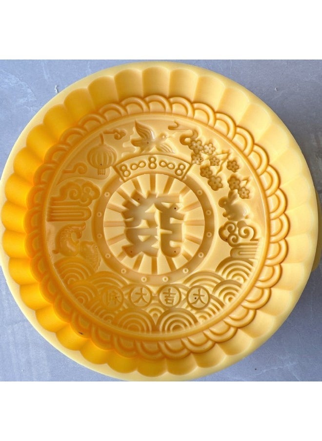 Hongyin Products Within 1kg 600g Round Adjustable Height Thickness Hand Pressure Big Moon Cake Cheese Skin Tofu-Specifications - Image 1